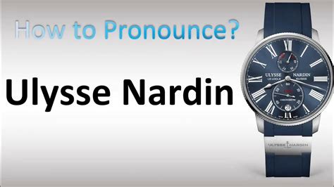 pronounce audemars piguet watch|how to pronounce ulysse nardin.